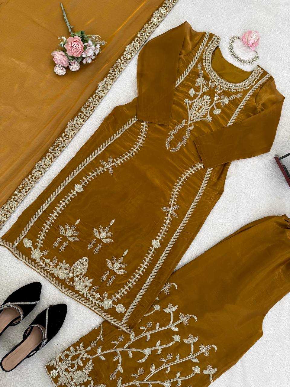 Ynf Silk RIN133 1579 Suits & Dresses Wholesale Palazzo Suit Party wear suits Designer Suits Manufacturer- Kapda Export
