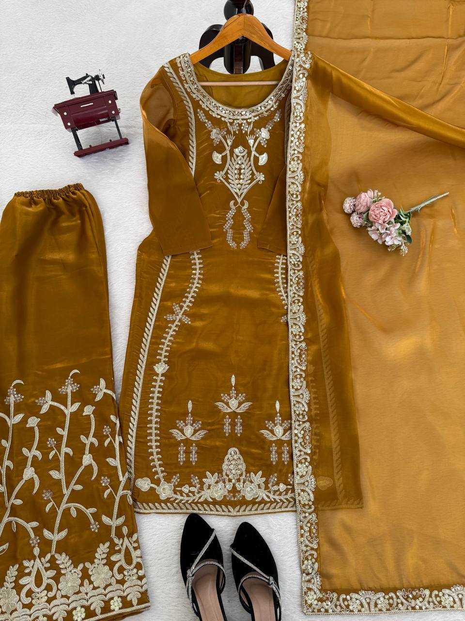 Ynf Silk RIN133 1579 Suits & Dresses Wholesale Palazzo Suit Party wear suits Designer Suits Manufacturer- Kapda Export