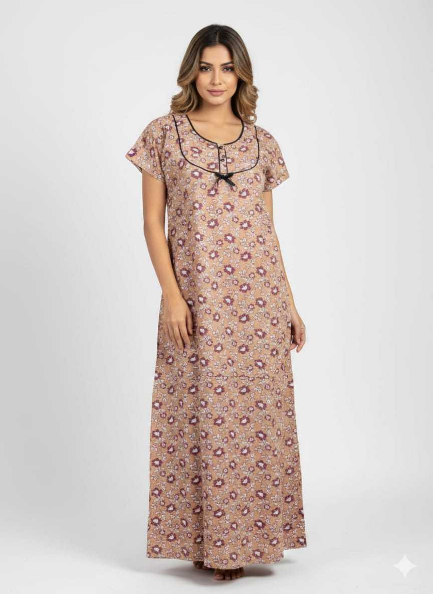 Ynf Soft Cotton KESH585 188 Western Wears Wholesale One Piece Dress Night Wear Manufacturer- Kapda Export