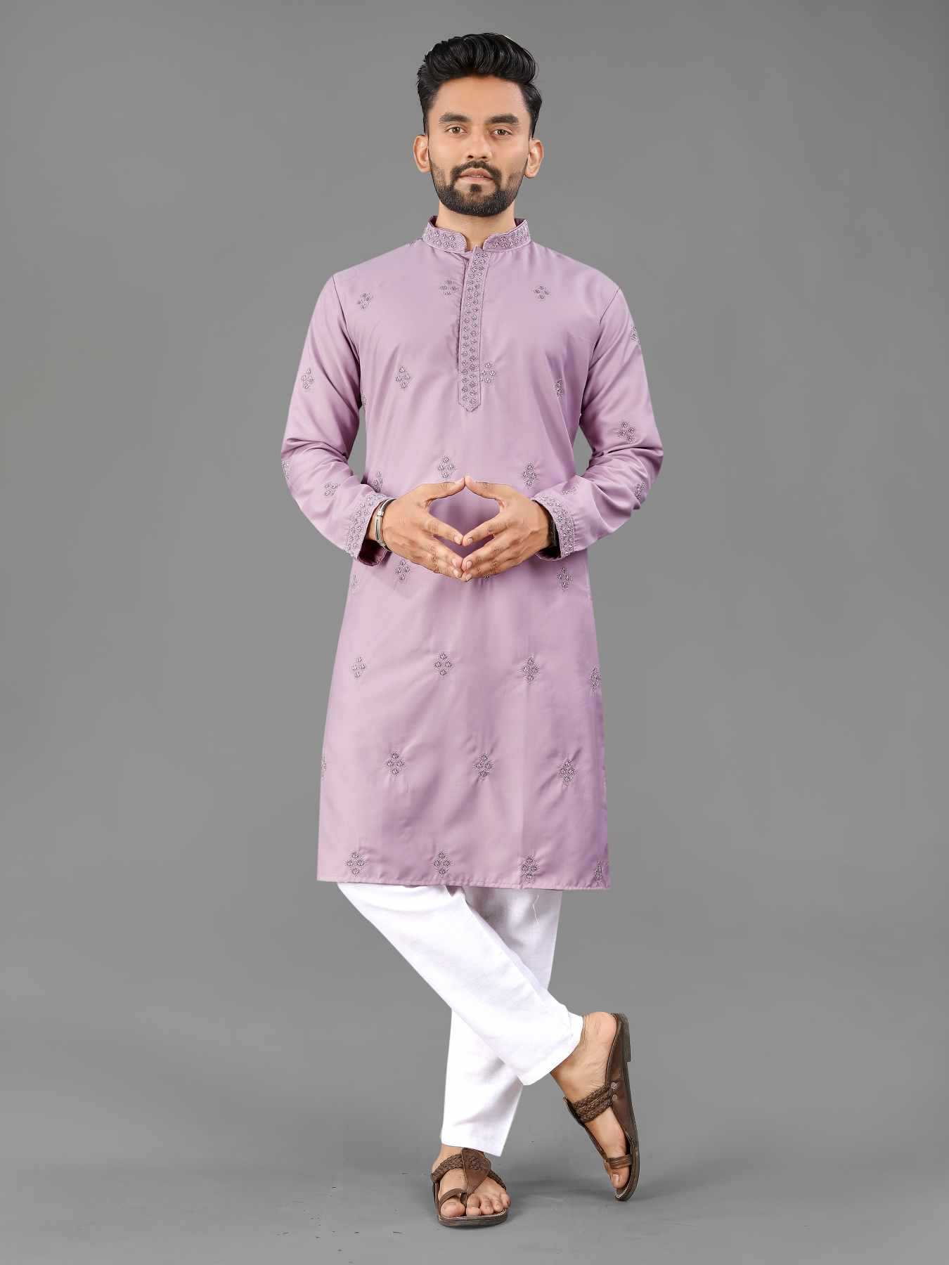 Ynf Soft Cotton KESH747 KASTURI Mens Wear Wholesale Mens Kurtas Men Cotton Kurta Designer Ethnic Set Manufacturer- Kapda Export