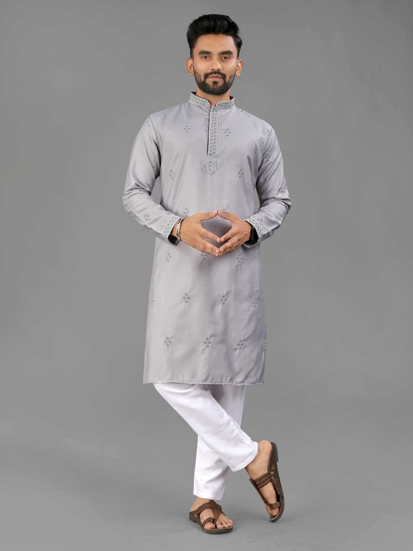 Ynf Soft Cotton KESH747 KASTURI Mens Wear Wholesale Mens Kurtas Men Cotton Kurta Designer Ethnic Set Manufacturer- Kapda Export