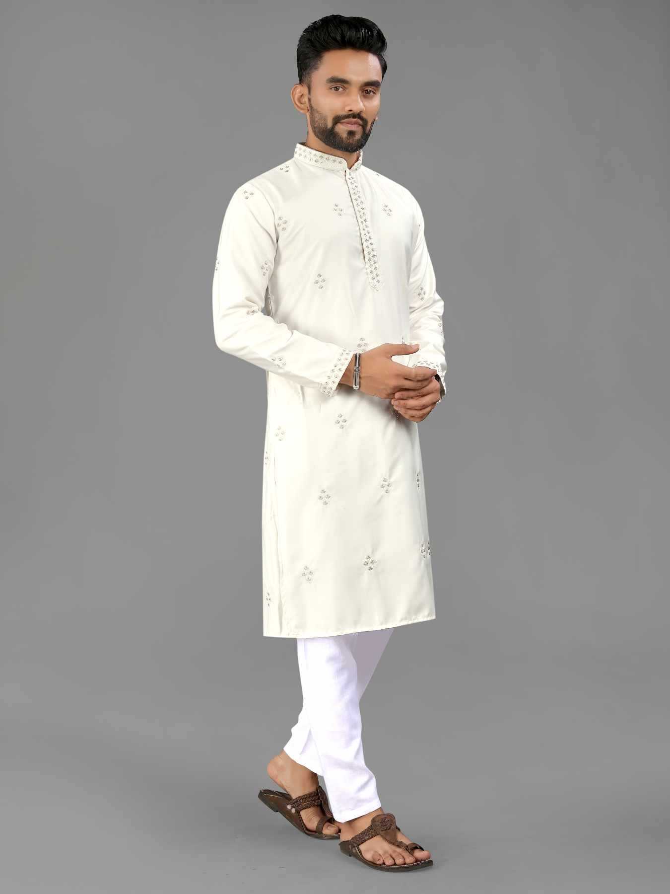 Ynf Soft Cotton KESH747 KASTURI Mens Wear Wholesale Mens Kurtas Men Cotton Kurta Designer Ethnic Set Manufacturer- Kapda Export