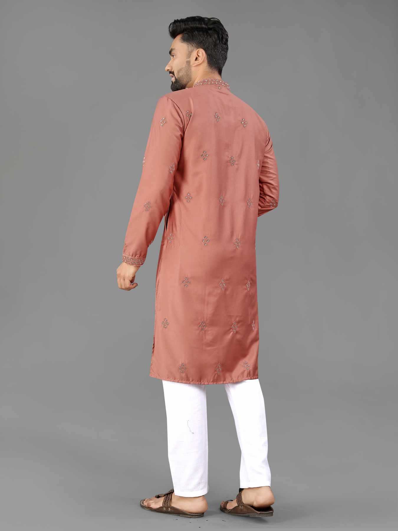 Ynf Soft Cotton KESH747 KASTURI Mens Wear Wholesale Mens Kurtas Men Cotton Kurta Designer Ethnic Set Manufacturer- Kapda Export