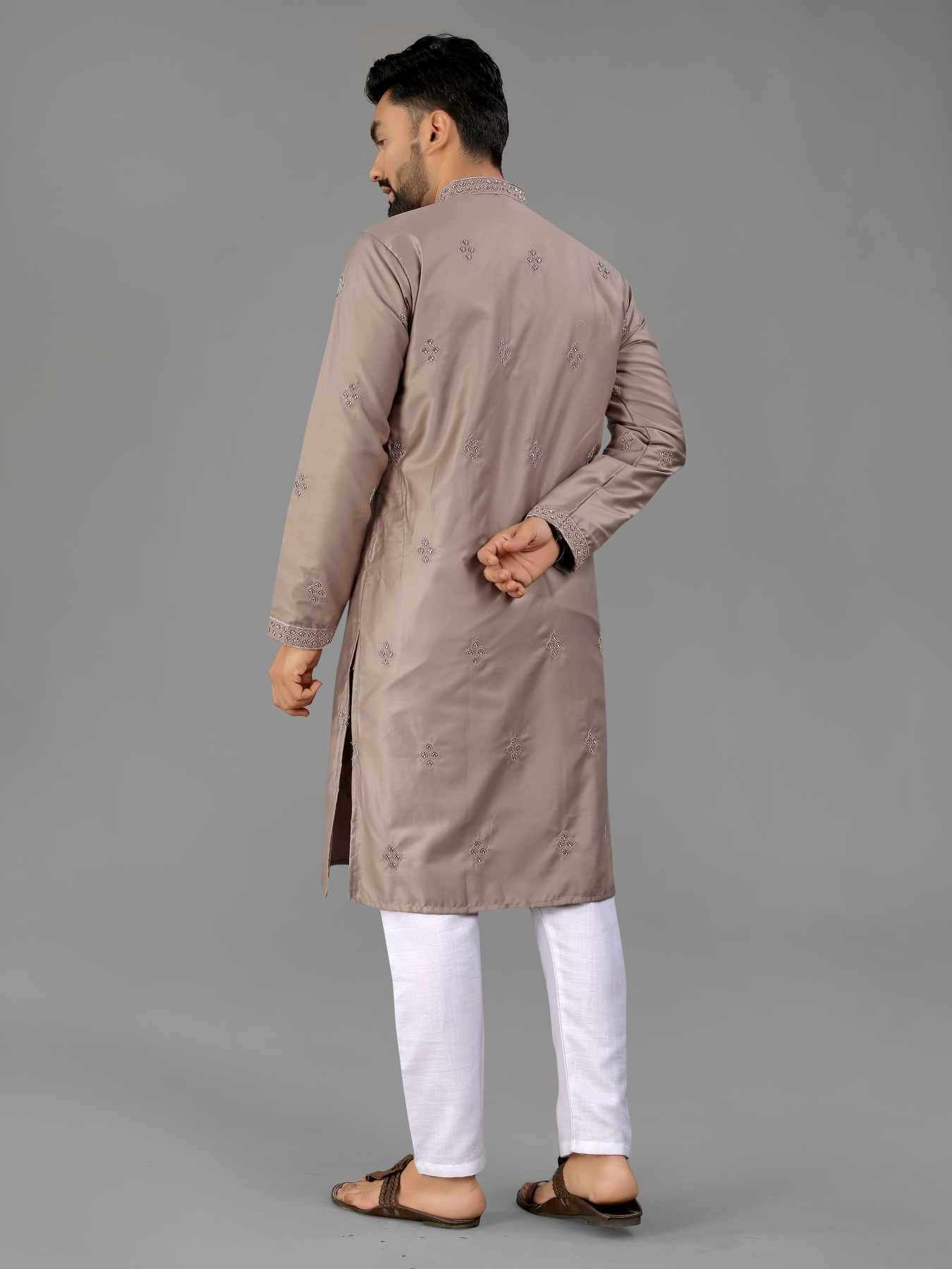 Ynf Soft Cotton KESH747 KASTURI Mens Wear Wholesale Mens Kurtas Men Cotton Kurta Designer Ethnic Set Manufacturer- Kapda Export