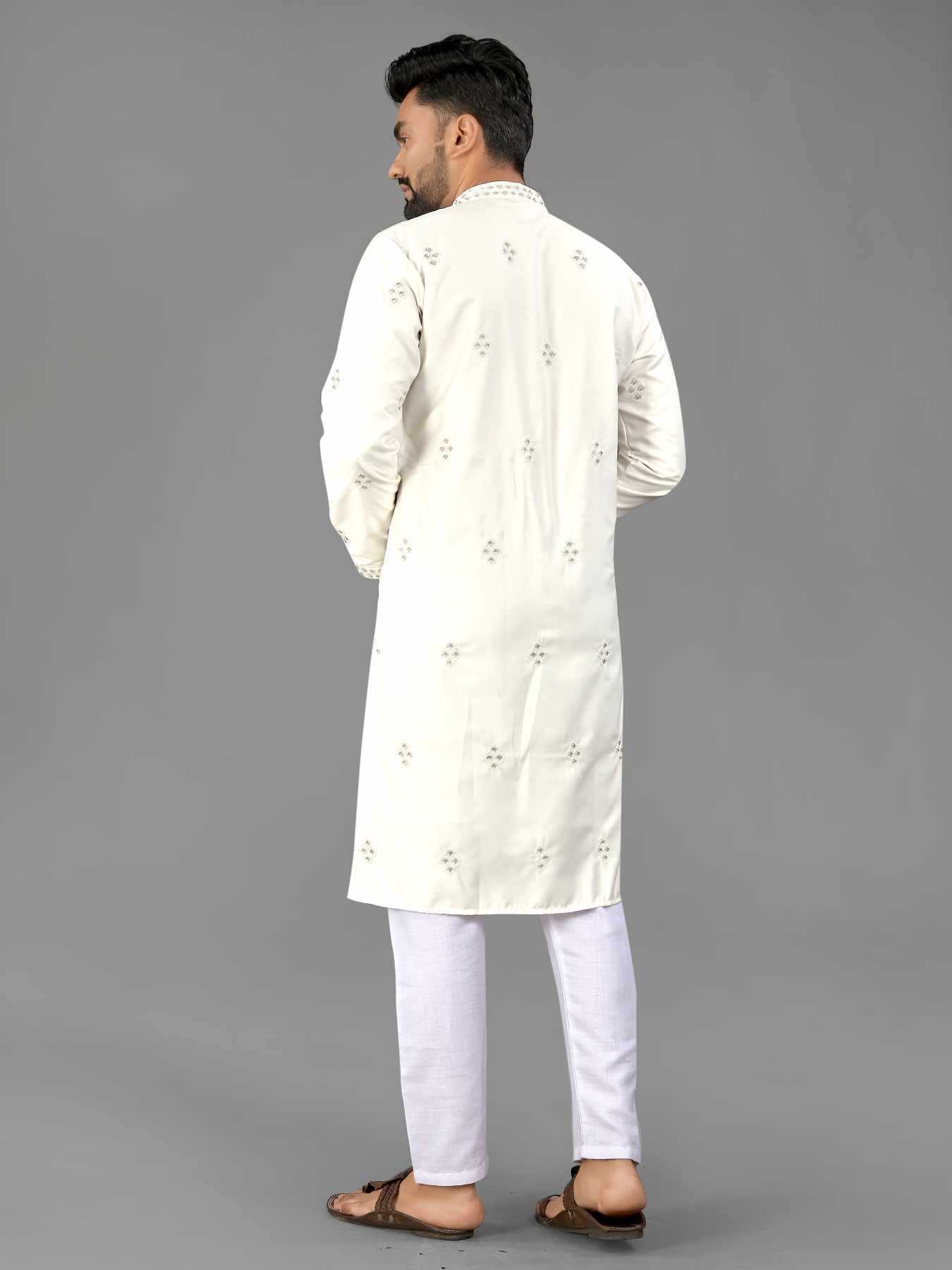 Ynf Soft Cotton KESH747 KASTURI Mens Wear Wholesale Mens Kurtas Men Cotton Kurta Designer Ethnic Set Manufacturer- Kapda Export