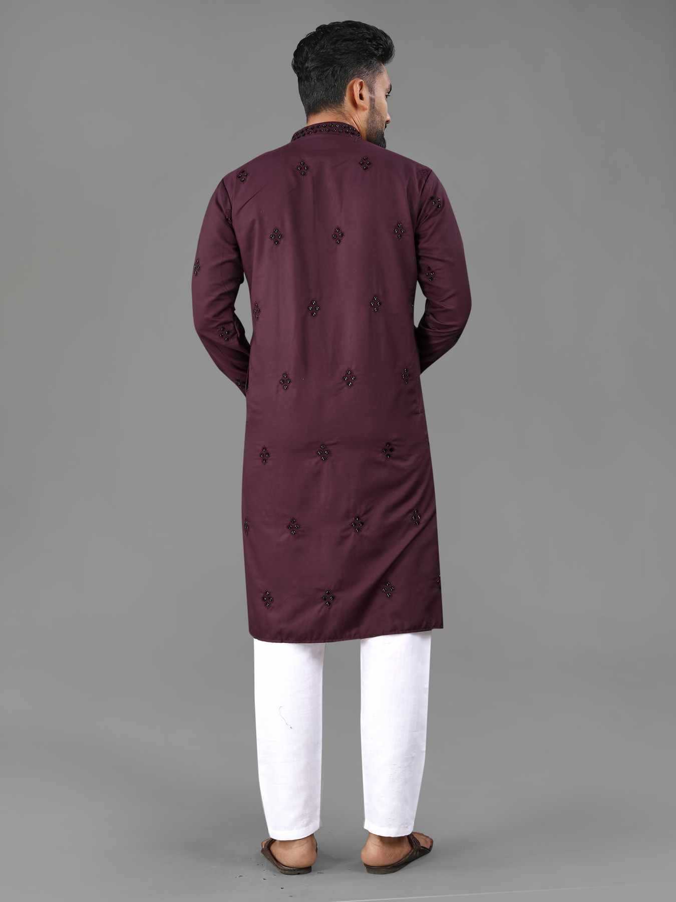 Ynf Soft Cotton KESH747 KASTURI Mens Wear Wholesale Mens Kurtas Men Cotton Kurta Designer Ethnic Set Manufacturer- Kapda Export