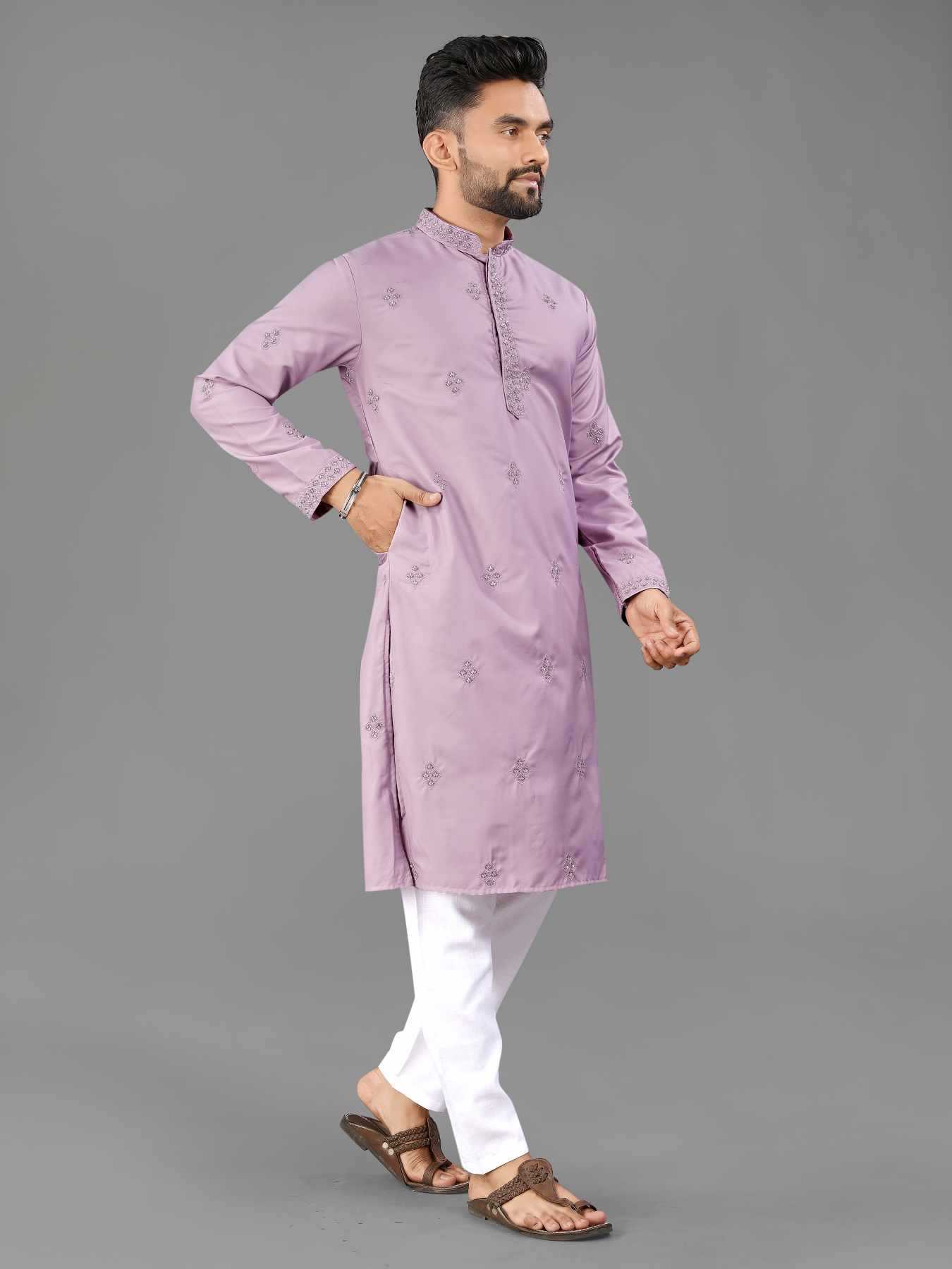 Ynf Soft Cotton KESH747 KASTURI Mens Wear Wholesale Mens Kurtas Men Cotton Kurta Designer Ethnic Set Manufacturer- Kapda Export