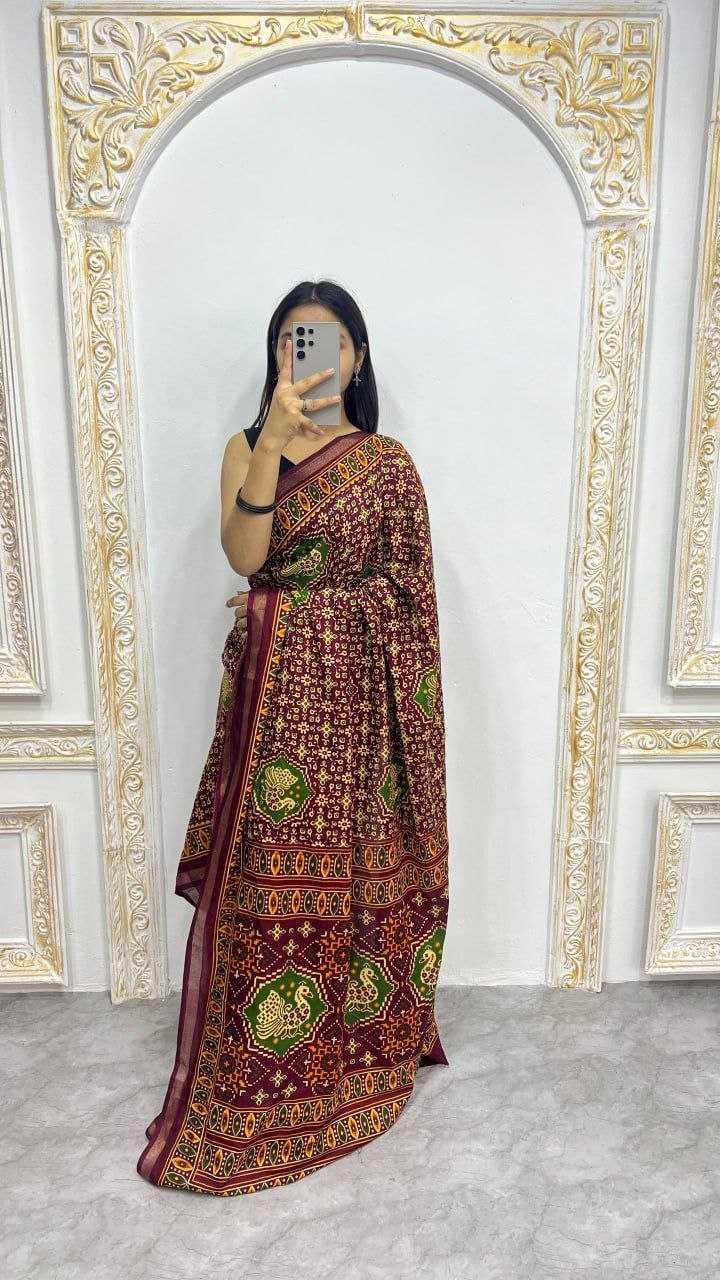 Ynf Soft Cotton Silk RIN207 2314 Sarees Wholesale Pre Draped Saree Embroidered Sarees Festive Sarees Manufacturer- Kapda Export