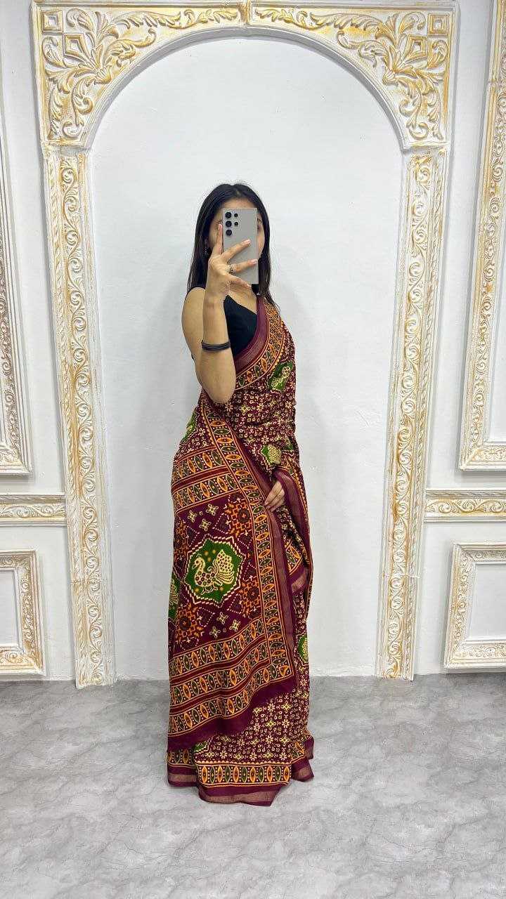 Ynf Soft Cotton Silk RIN207 2314 Sarees Wholesale Pre Draped Saree Embroidered Sarees Festive Sarees Manufacturer- Kapda Export