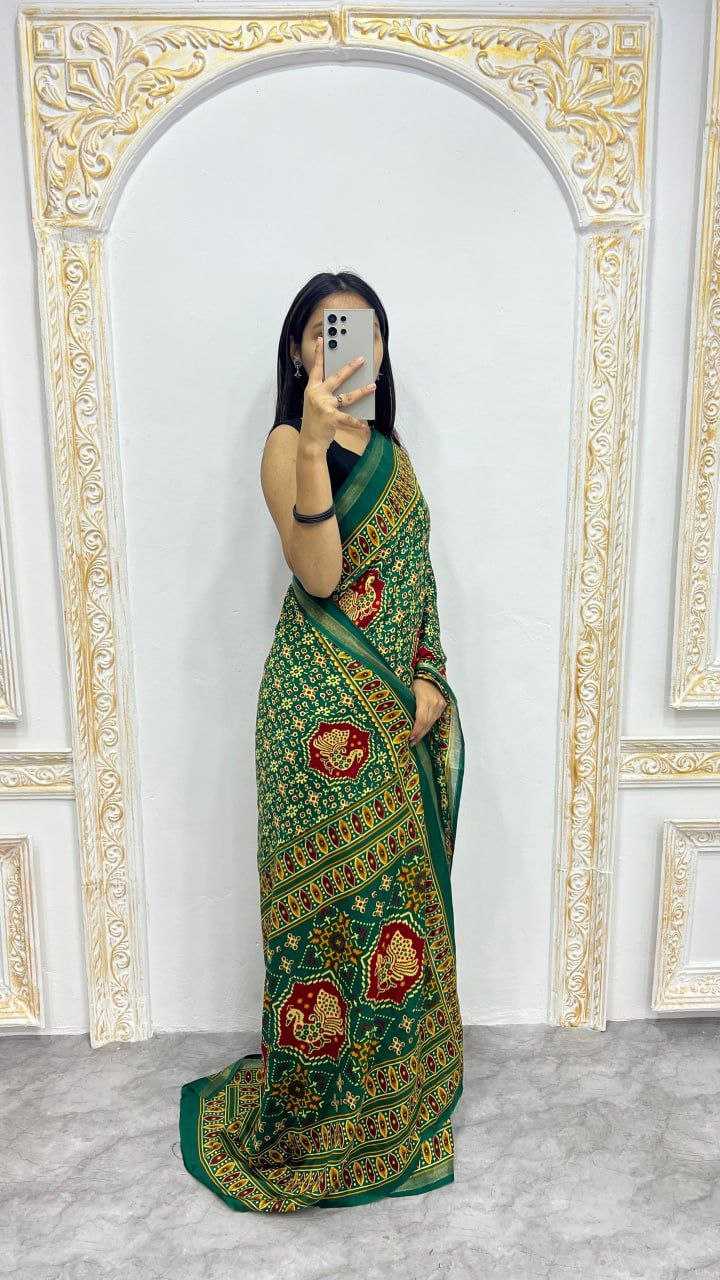 Ynf Soft Cotton Silk RIN207 2314 Sarees Wholesale Pre Draped Saree Embroidered Sarees Festive Sarees Manufacturer- Kapda Export