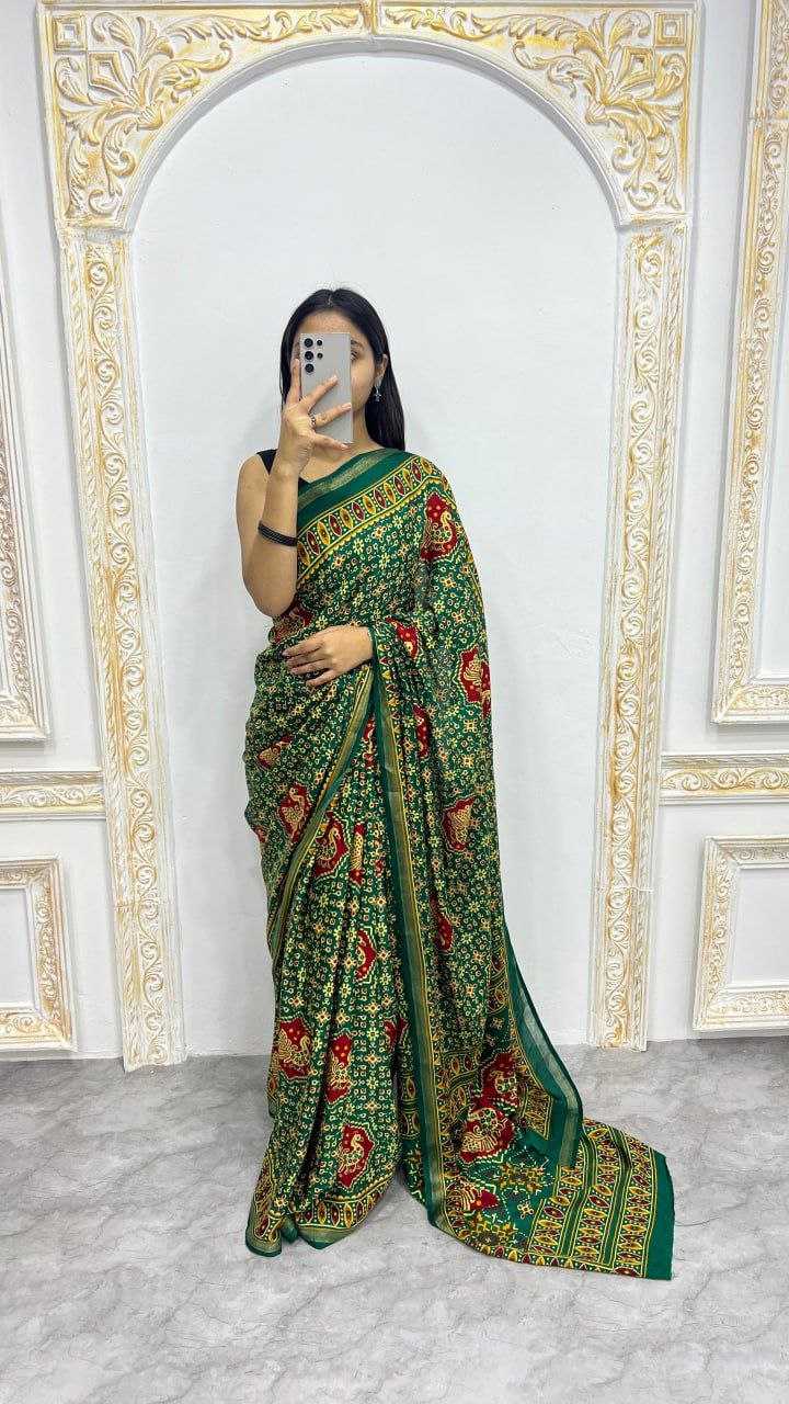 Ynf Soft Cotton Silk RIN207 2314 Sarees Wholesale Pre Draped Saree Embroidered Sarees Festive Sarees Manufacturer- Kapda Export