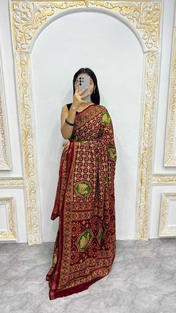 Ynf Soft Cotton Silk RIN207 2314 Sarees Wholesale Pre Draped Saree Embroidered Sarees Festive Sarees Manufacturer- Kapda Export
