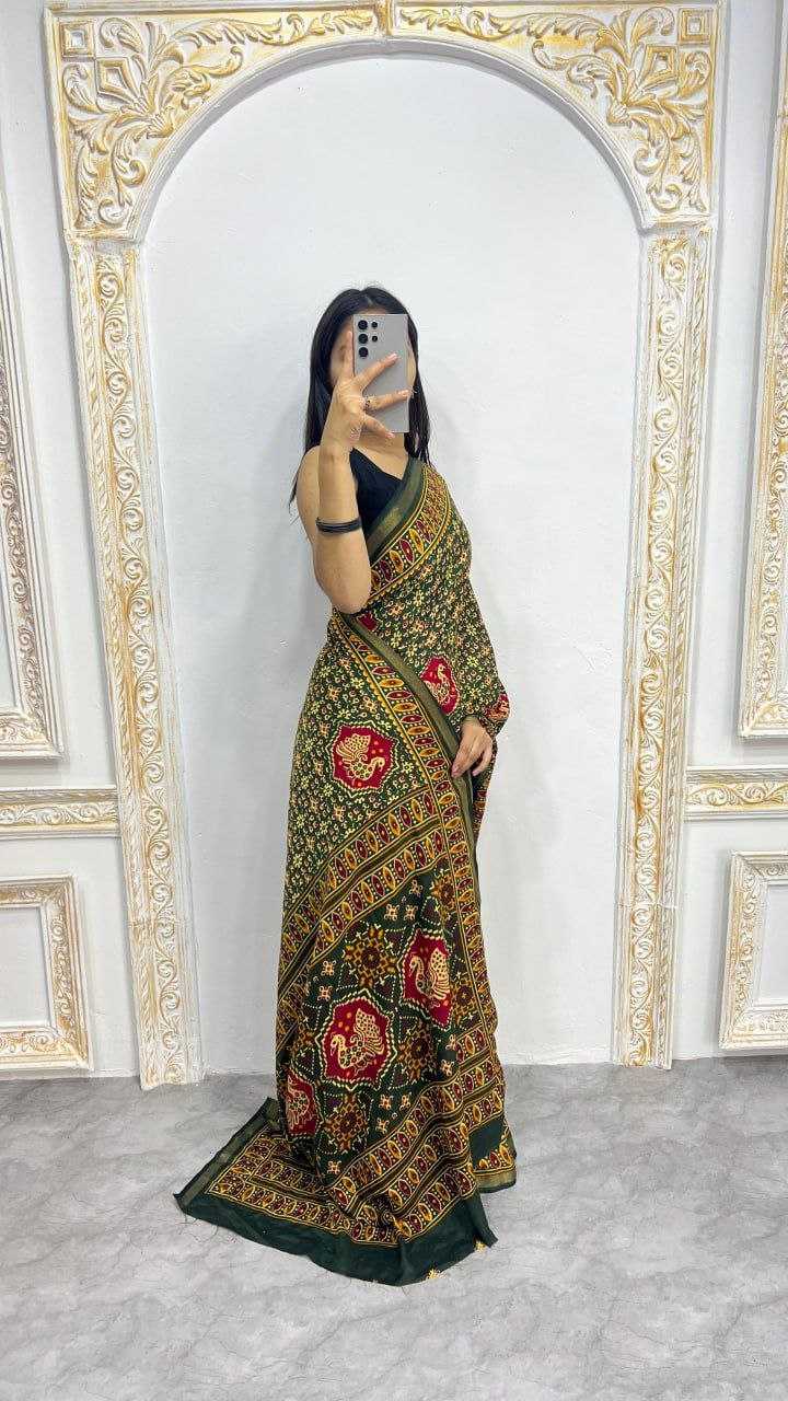 Ynf Soft Cotton Silk RIN207 2314 Sarees Wholesale Pre Draped Saree Embroidered Sarees Festive Sarees Manufacturer- Kapda Export