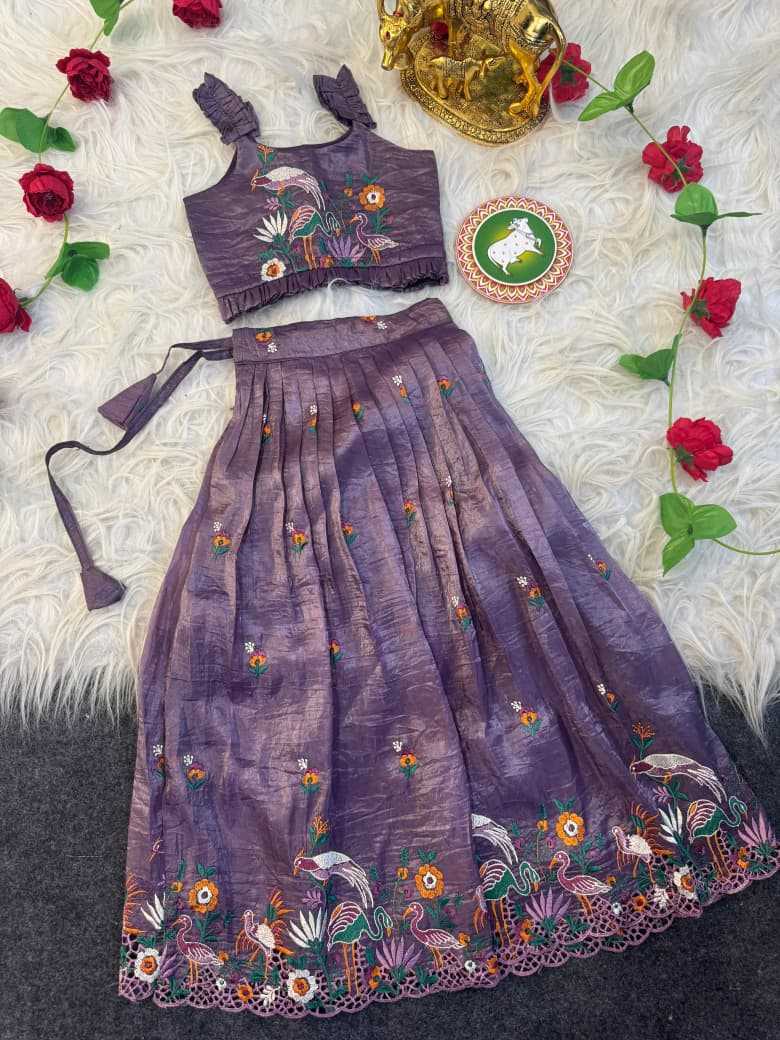 Ynf Soft Gold Crush KESH249 KPS050525 Kids Wear Festive Collections Wholesale Kids Lehenga Choli Kids Festive Wear Kids Party Wear Ethnic Manufacturer- Kapda Export