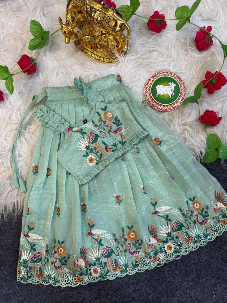Ynf Soft Gold Crush KESH249 KPS050525 Kids Wear Festive Collections Wholesale Kids Lehenga Choli Kids Festive Wear Kids Party Wear Ethnic Manufacturer- Kapda Export