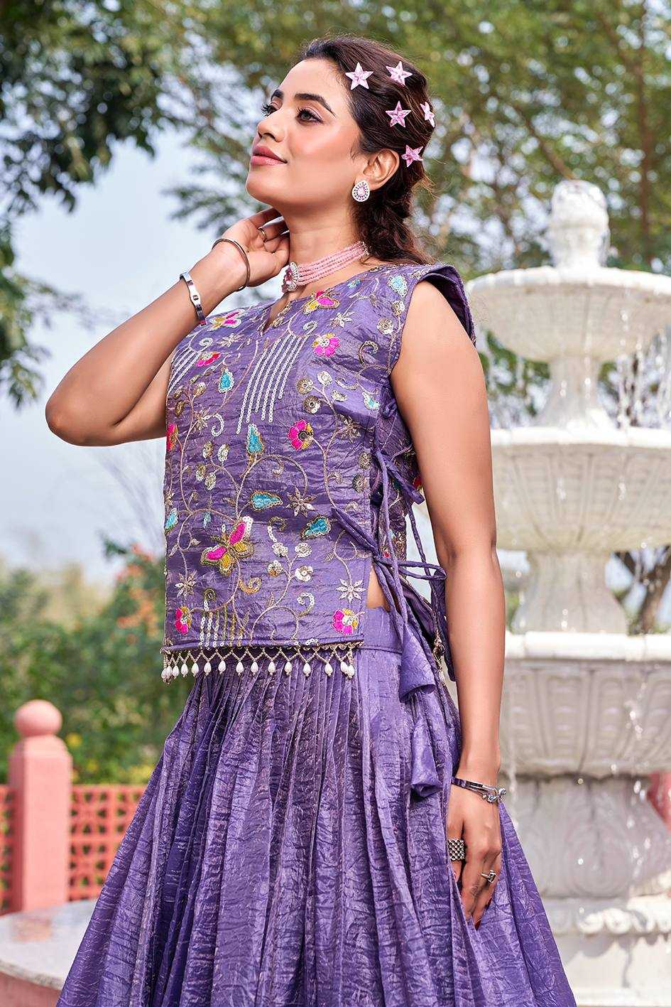 Ynf Soft Gold Crush Lehengas Wholesale Wedding Lehenga Embroidered Lehenga Designer Lehenga Choli Manufacturer- Kapda Export