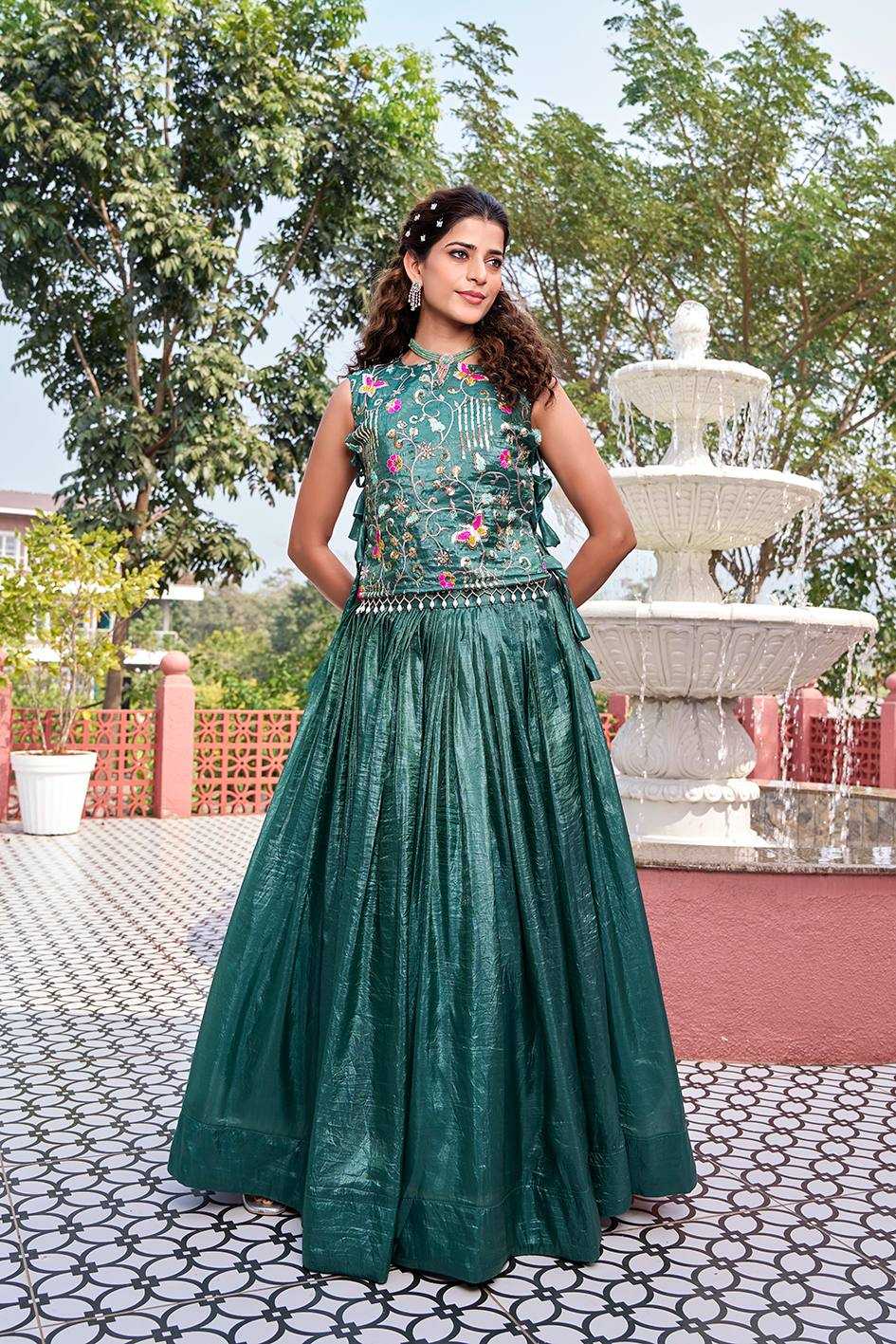 Ynf Soft Gold Crush Lehengas Wholesale Wedding Lehenga Embroidered Lehenga Designer Lehenga Choli Manufacturer- Kapda Export