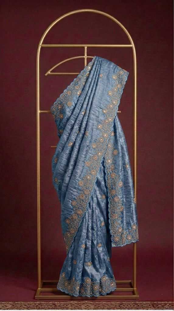 Ynf Soft Gold Crush RIN102 Abeerah Sarees Wholesale Designer Sarees Butta Sarees Traditional Sarees Manufacturer- Kapda Export
