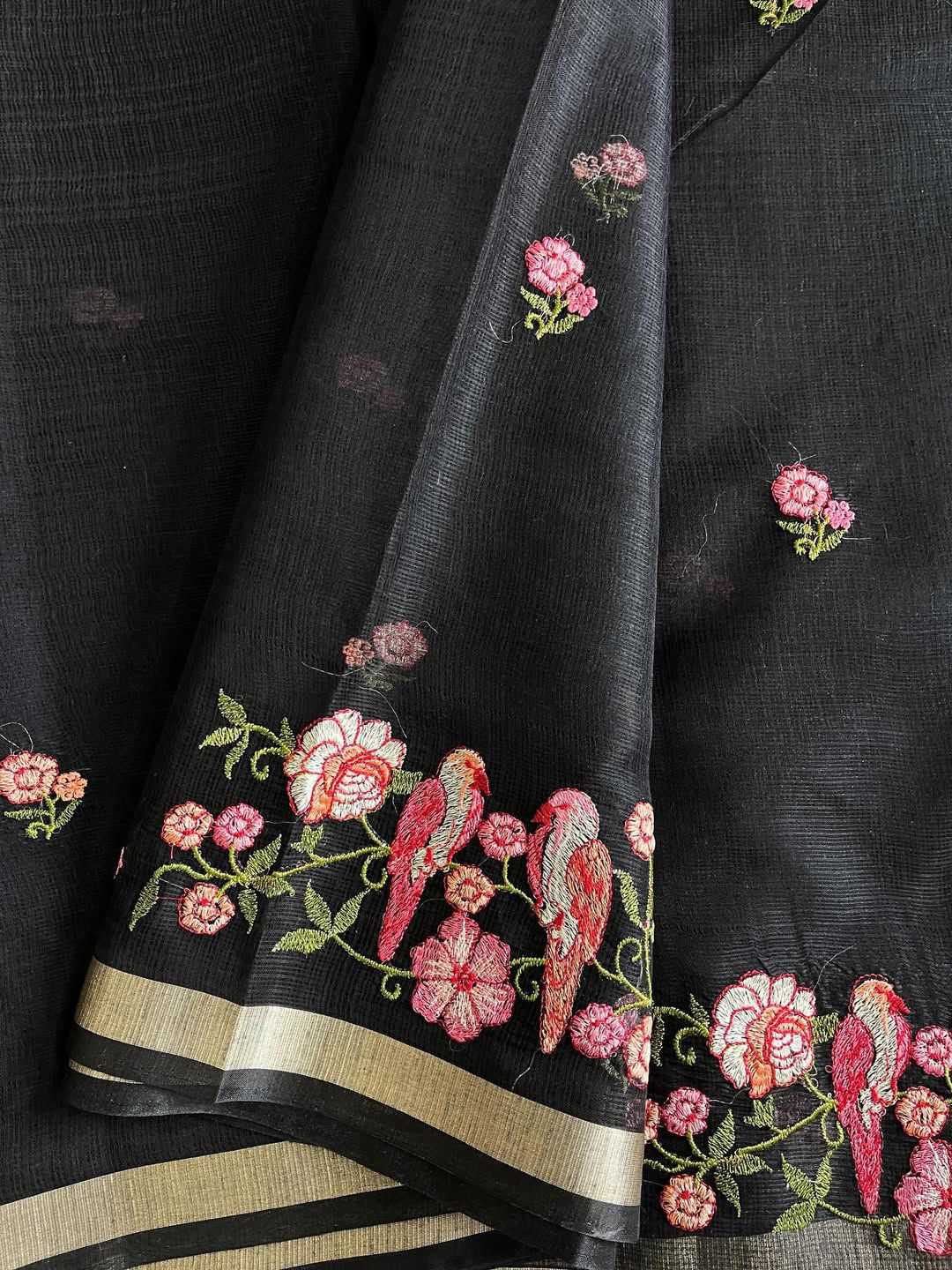 Ynf Soft Kota KESH549 Aabida Sarees Wholesale Designer Sarees Embroidered Sarees Kota Doria Sarees Manufacturer- Kapda Export