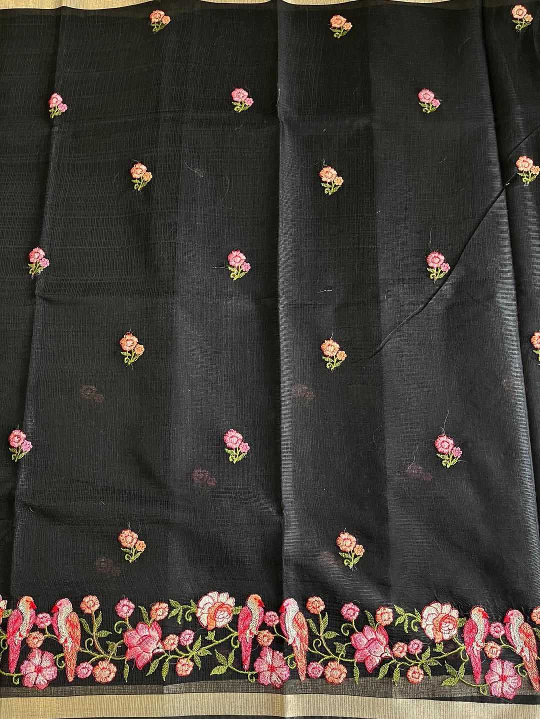 Ynf Soft Kota KESH549 Aabida Sarees Wholesale Designer Sarees Embroidered Sarees Kota Doria Sarees Manufacturer- Kapda Export