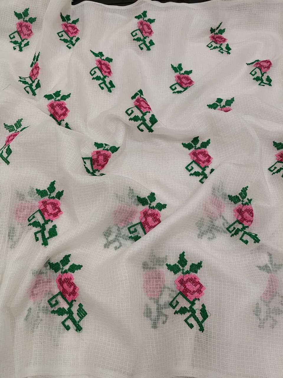 Ynf Soft Kota KESH682 Aabina Sarees Festive Collections Wholesale Designer Sarees White Sarees Onam Collections Manufacturer- Kapda Export