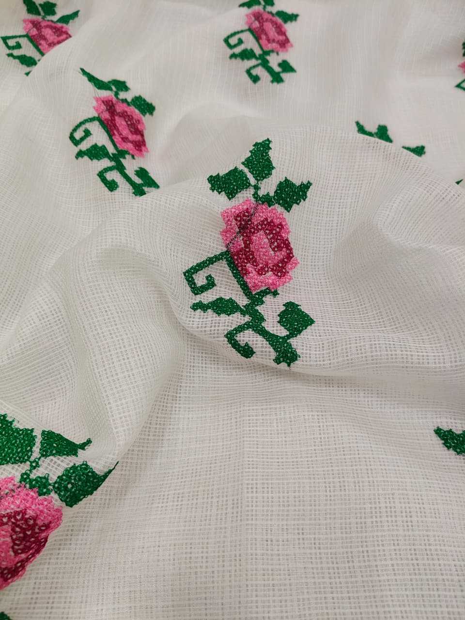 Ynf Soft Kota KESH682 Aabina Sarees Festive Collections Wholesale Designer Sarees White Sarees Onam Collections Manufacturer- Kapda Export