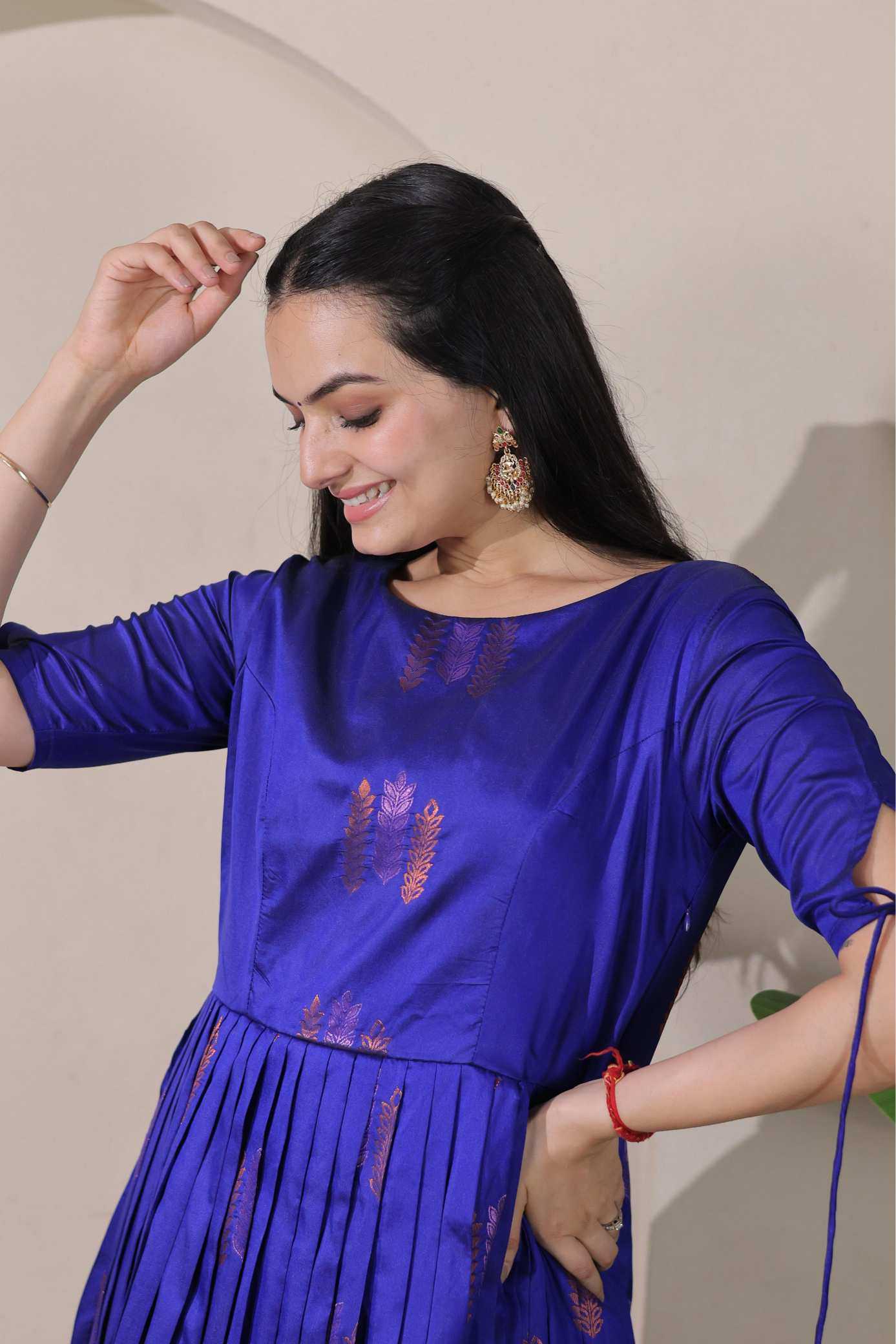 Ynf Soft Silk KESH249 2104 Gowns Wholesale Party Gowns Designer Gowns Silk Gowns Manufacturer- Kapda Export