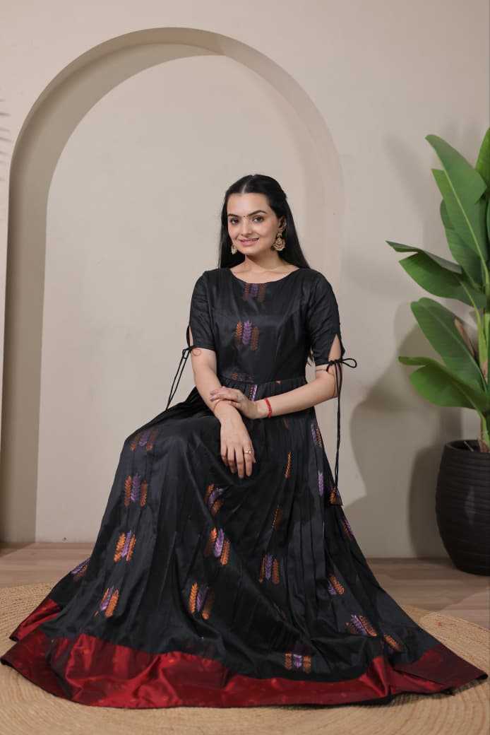 Ynf Soft Silk KESH249 2104 Gowns Wholesale Party Gowns Designer Gowns Silk Gowns Manufacturer- Kapda Export