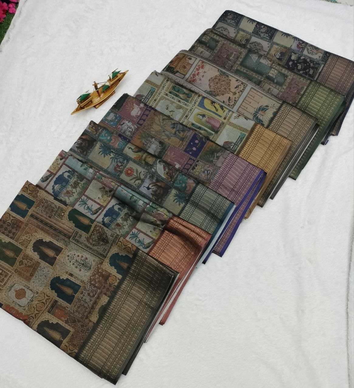 Ynf Soft Silk KESH525 PICHWAI Sarees Wholesale Designer Sarees Kalamkari Sarees Traditional Sarees Manufacturer- Kapda Export