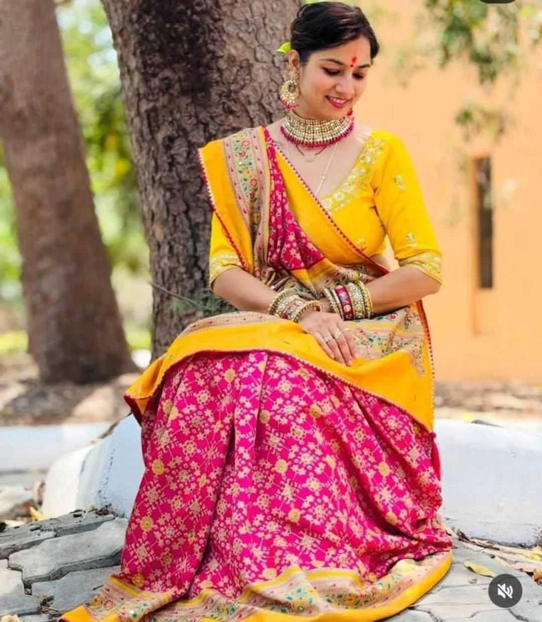 Ynf Soft Silk KESH649 Rihanaah Silk Sarees Wholesale Soft Silk Sarees Printed Silk Saree Designer Silk Sarees Manufacturer- Kapda Export