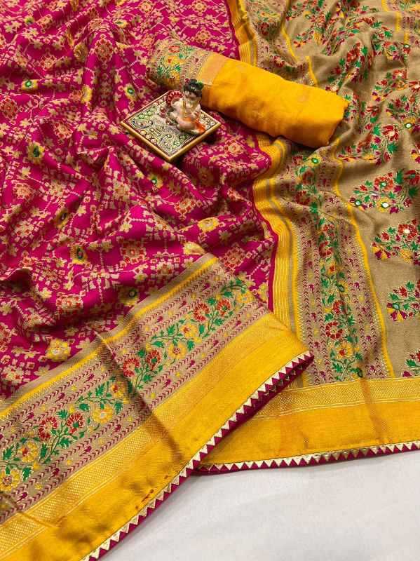 Ynf Soft Silk KESH649 Rihanaah Silk Sarees Wholesale Soft Silk Sarees Printed Silk Saree Designer Silk Sarees Manufacturer- Kapda Export