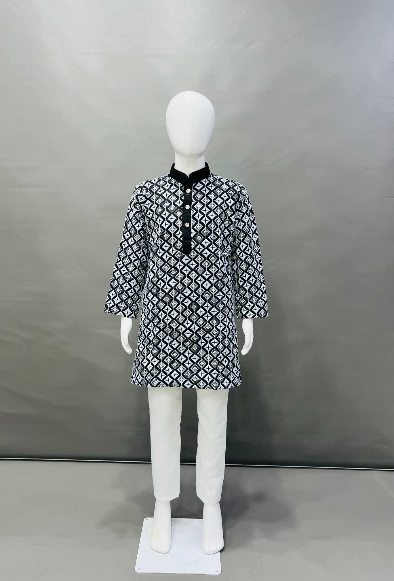 Ynf Soft Silk KESH747 MIRROR Kids Wear Wholesale Boys Kurta Pyjama Boys Ethnic Wear Kids Party Wear Ethnic Manufacturer- Kapda Export