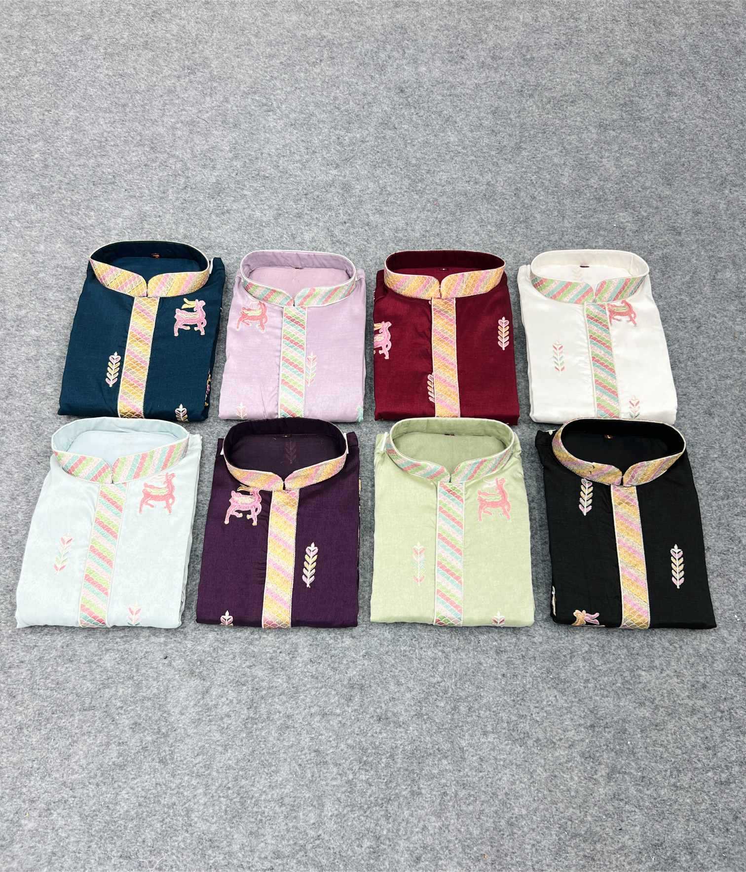 Ynf Soft Silk KESH747 RIVAYAT Mens Wear Wholesale Men Cotton Kurta Embroidered Kurta Pajama Designer Ethnic Set Manufacturer- Kapda Export