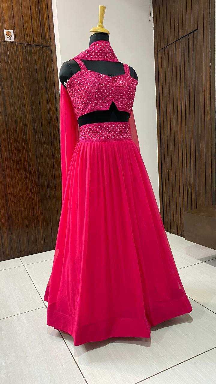 Ynf Soft Tapeta Silk RIN213 1066 Lehengas Wholesale Designer Lehenga Georgette Lehenga Sequins Lehenga Manufacturer- Kapda Export