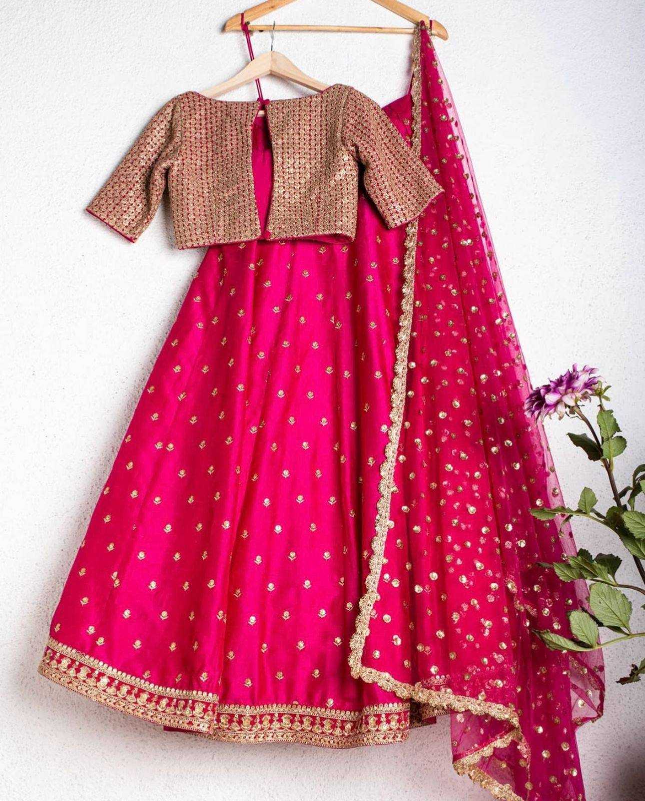 Ynf Soft Tapeta Silk RIN213 P33 Lehengas Wholesale Fancy Lehenga Zari Work Lehenga Sequins Lehenga Manufacturer- Kapda Export