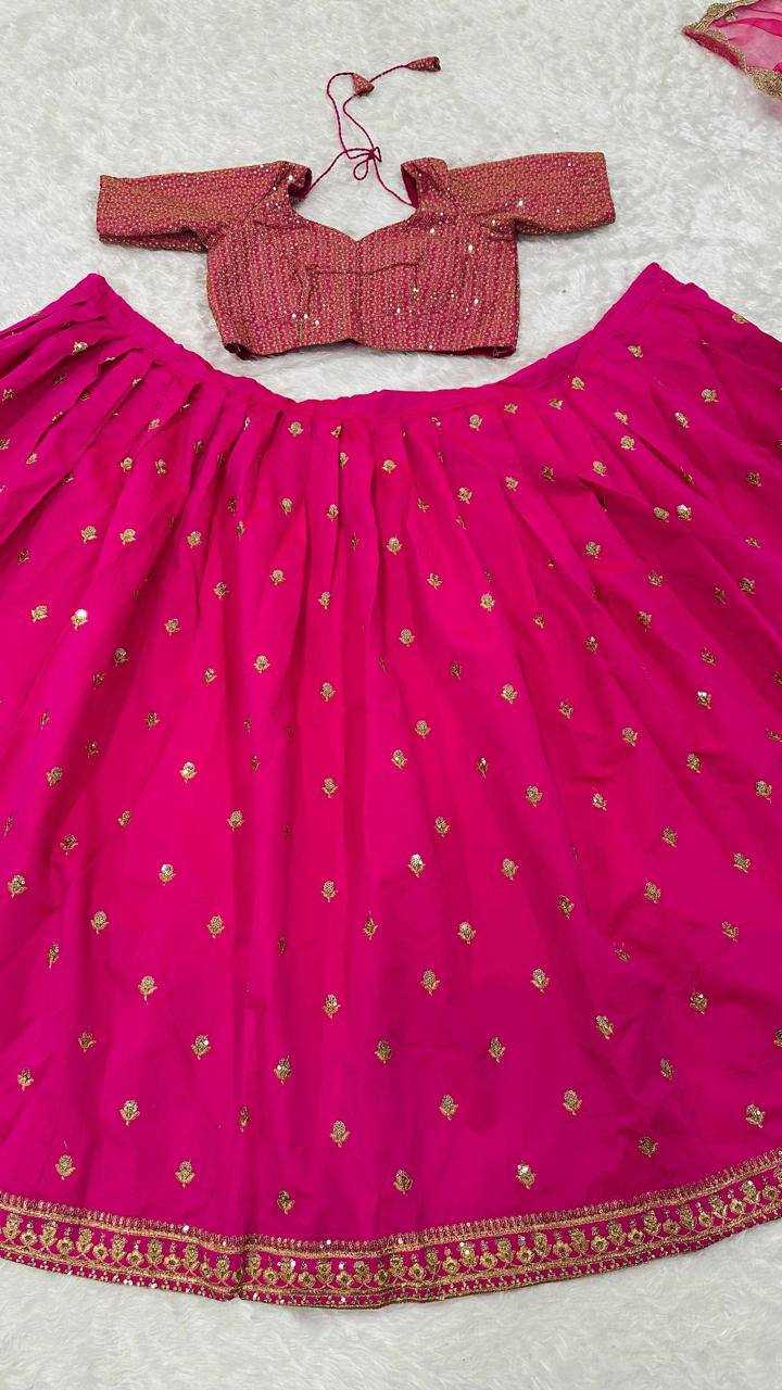 Ynf Soft Tapeta Silk RIN213 P33 Lehengas Wholesale Fancy Lehenga Zari Work Lehenga Sequins Lehenga Manufacturer- Kapda Export
