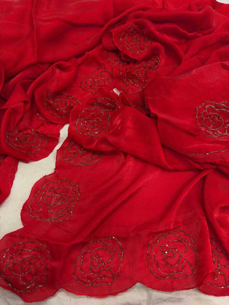 Ynf Space Silk KESH419 Space Sarees Wholesale Designer Sarees Hand Work Sarees Butta Sarees Manufacturer- Kapda Export