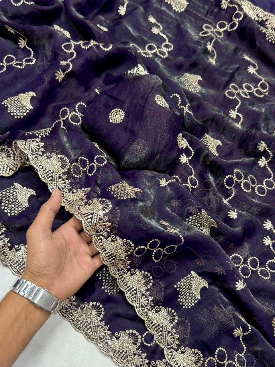 Ynf Space Silk KESH635 Alayaah Silk Sarees Wholesale Designer Silk Sarees Silk Sarees For Weddings Embroidered Silk Sarees Manufacturer- Kapda Export