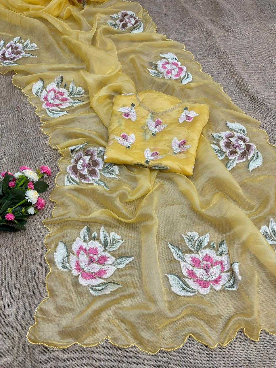 Ynf Space Silk KESH649 Mahiraah Silk Sarees Wholesale Soft Silk Sarees Designer Silk Sarees Embroidered Silk Sarees Manufacturer- Kapda Export