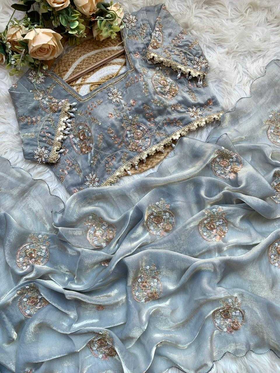 Ynf Space Silk KESH651 Naina Sarees Wholesale Designer Sarees Fancy Sarees Embroidered Sarees Manufacturer- Kapda Export