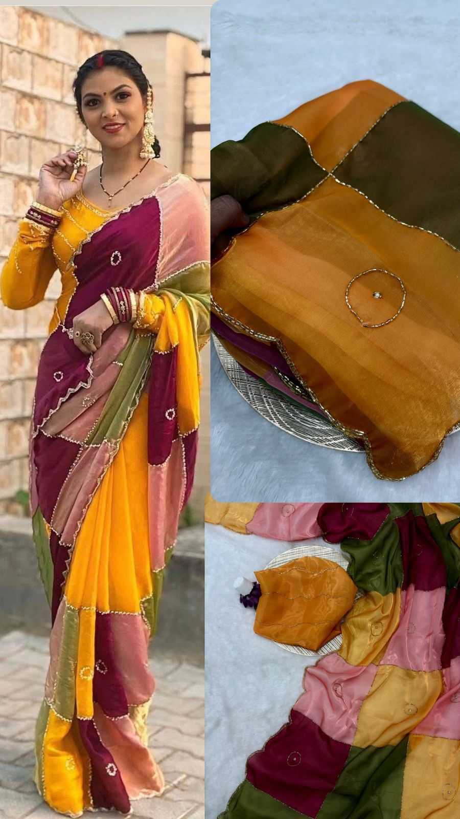 Ynf Space Silk KESH694 110 Sarees Festive Collections Wholesale Printed Sarees Hand Work Sarees Silk Sarees Manufacturer- Kapda Export