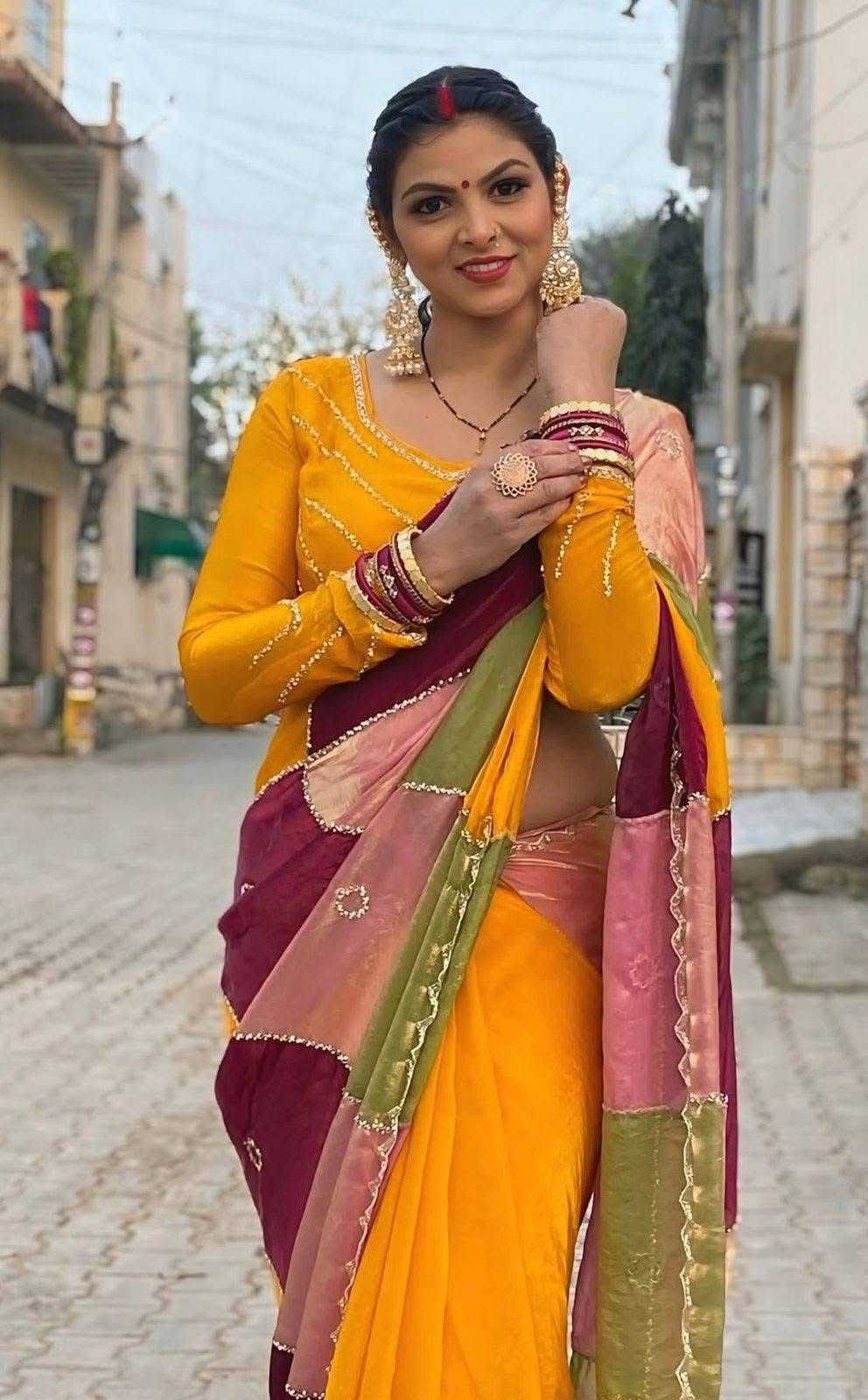 Ynf Space Silk KESH694 110 Sarees Festive Collections Wholesale Printed Sarees Hand Work Sarees Silk Sarees Manufacturer- Kapda Export