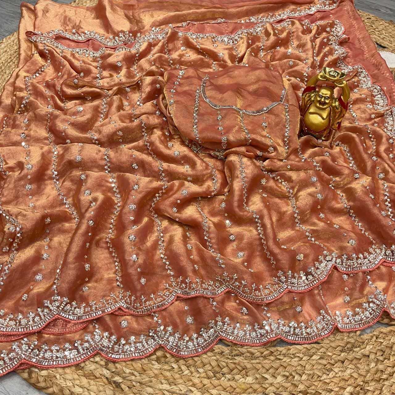 Ynf Space Silk RIN216 Avni Sarees Wholesale Hand Work Sarees Cutwork Saree Traditional Sarees Manufacturer- Kapda Export