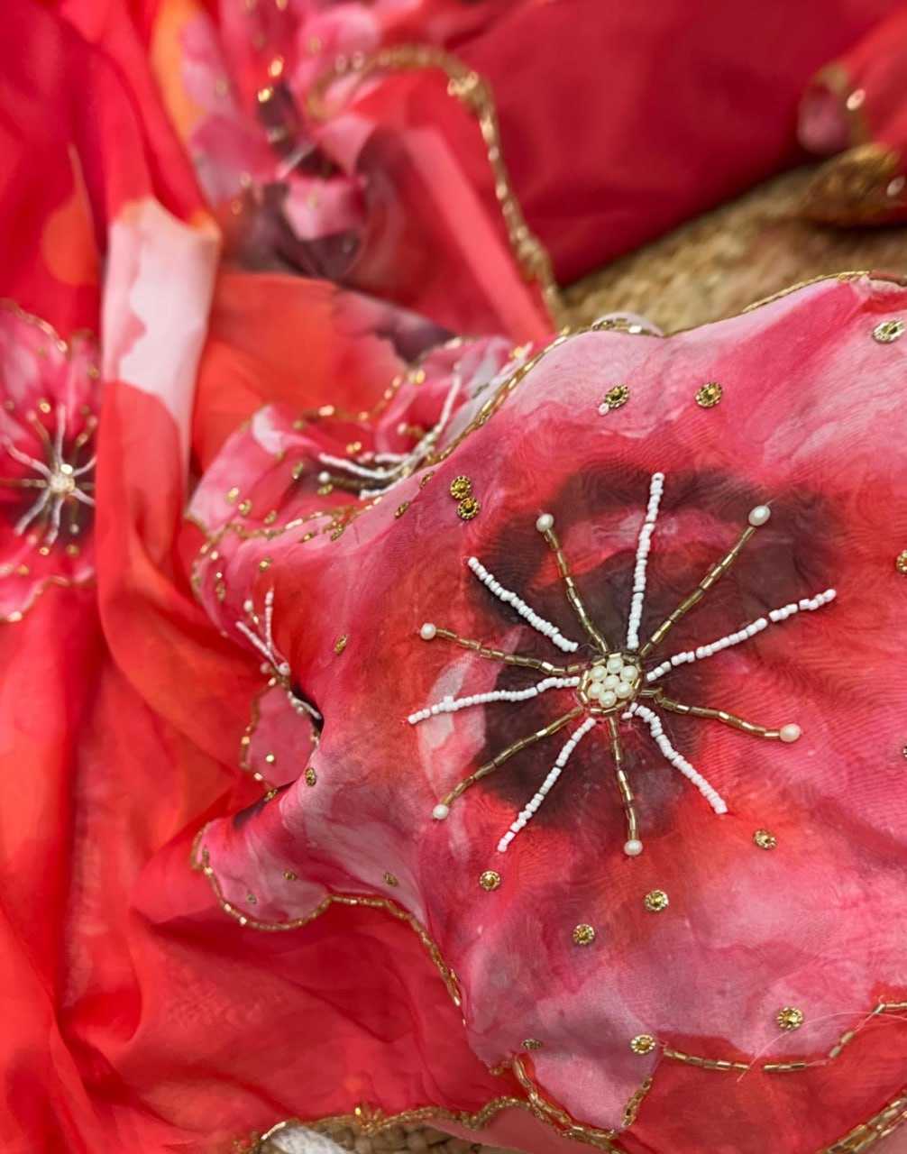 Ynf Tabby Silk KESH651 Meena Sarees Wholesale Printed Sarees Sequence Sarees Hand Work Sarees Manufacturer- Kapda Export