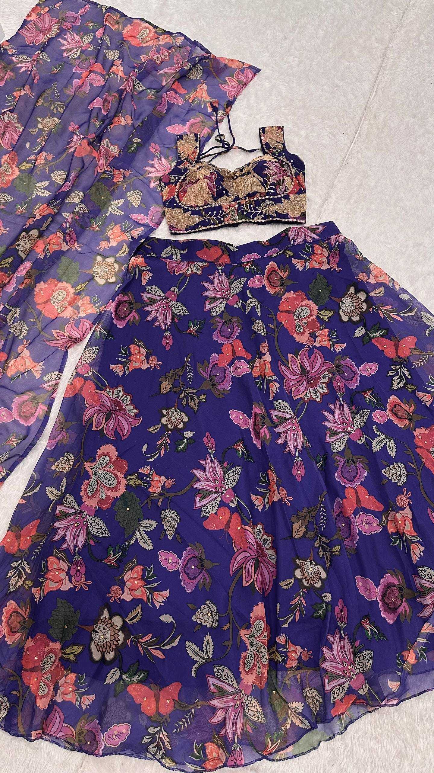 Ynf Tabby Silk RIN213 L374 Lehengas Wholesale Designer Lehenga Printed Lehenga Sequins Lehenga Manufacturer- Kapda Export