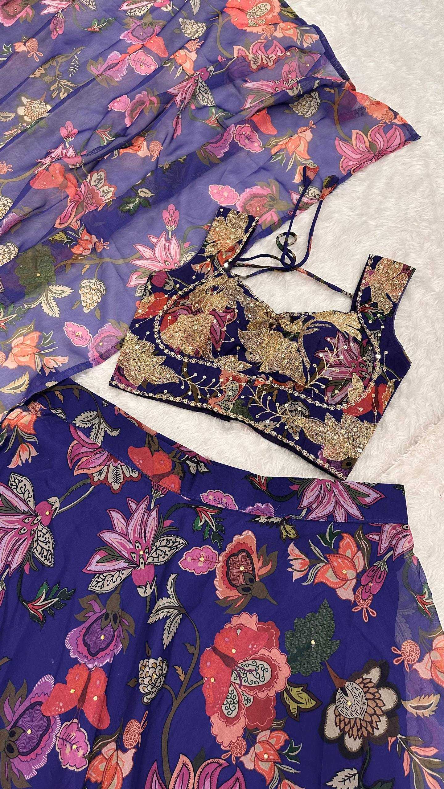 Ynf Tabby Silk RIN213 L374 Lehengas Wholesale Designer Lehenga Printed Lehenga Sequins Lehenga Manufacturer- Kapda Export