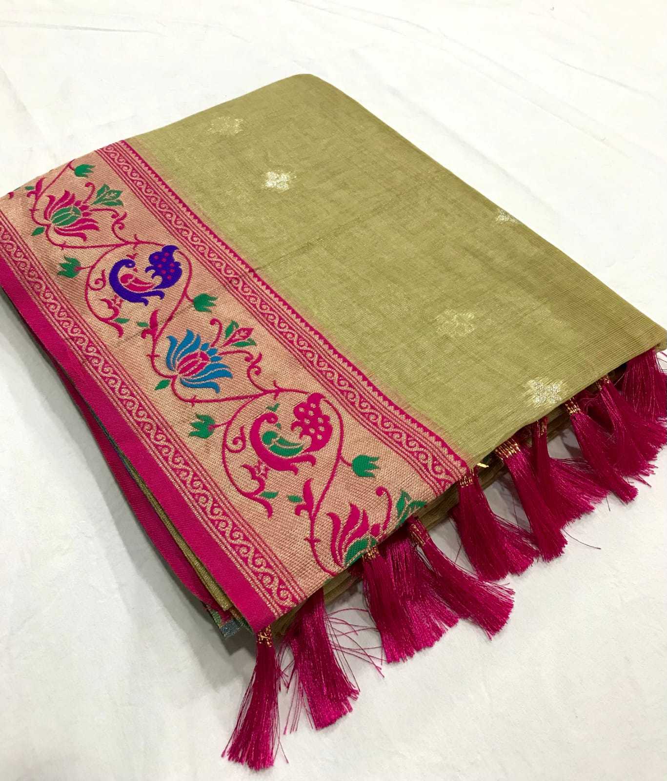 Ynf Tissue KESH548 MIRAI-6 Sarees Festive Collections Wholesale Tissue Silk Saree Zari Sarees Sarees With Blouse Manufacturer- Kapda Export