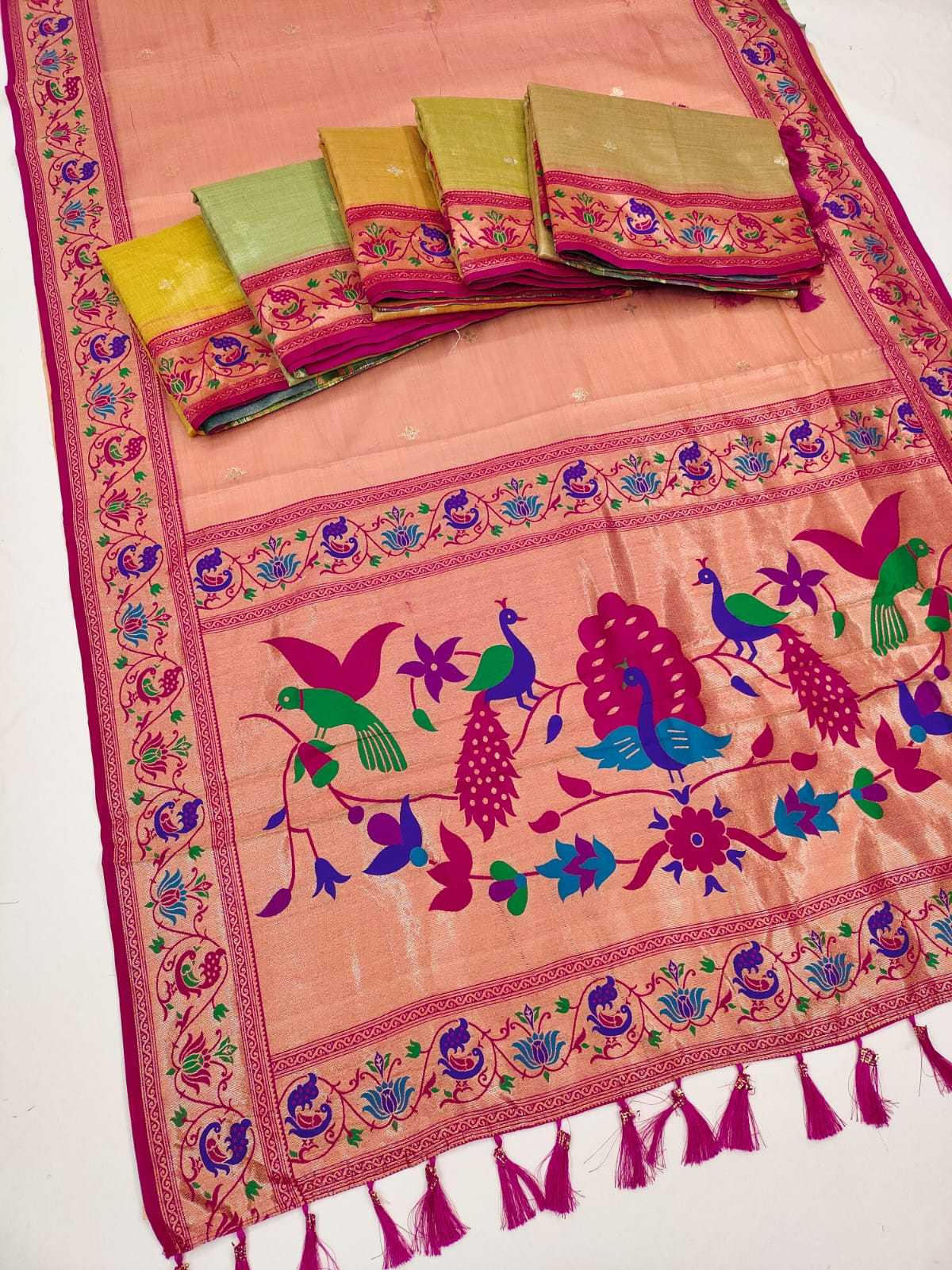 Ynf Tissue KESH548 MIRAI-6 Sarees Festive Collections Wholesale Tissue Silk Saree Zari Sarees Sarees With Blouse Manufacturer- Kapda Export