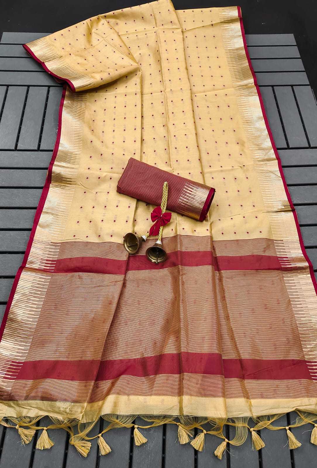 Ynf Tussar Silk KESH484 108 Sarees Festive Collections Wholesale Traditional Sarees Tussar Sarees Bandhani Sarees Manufacturer- Kapda Export