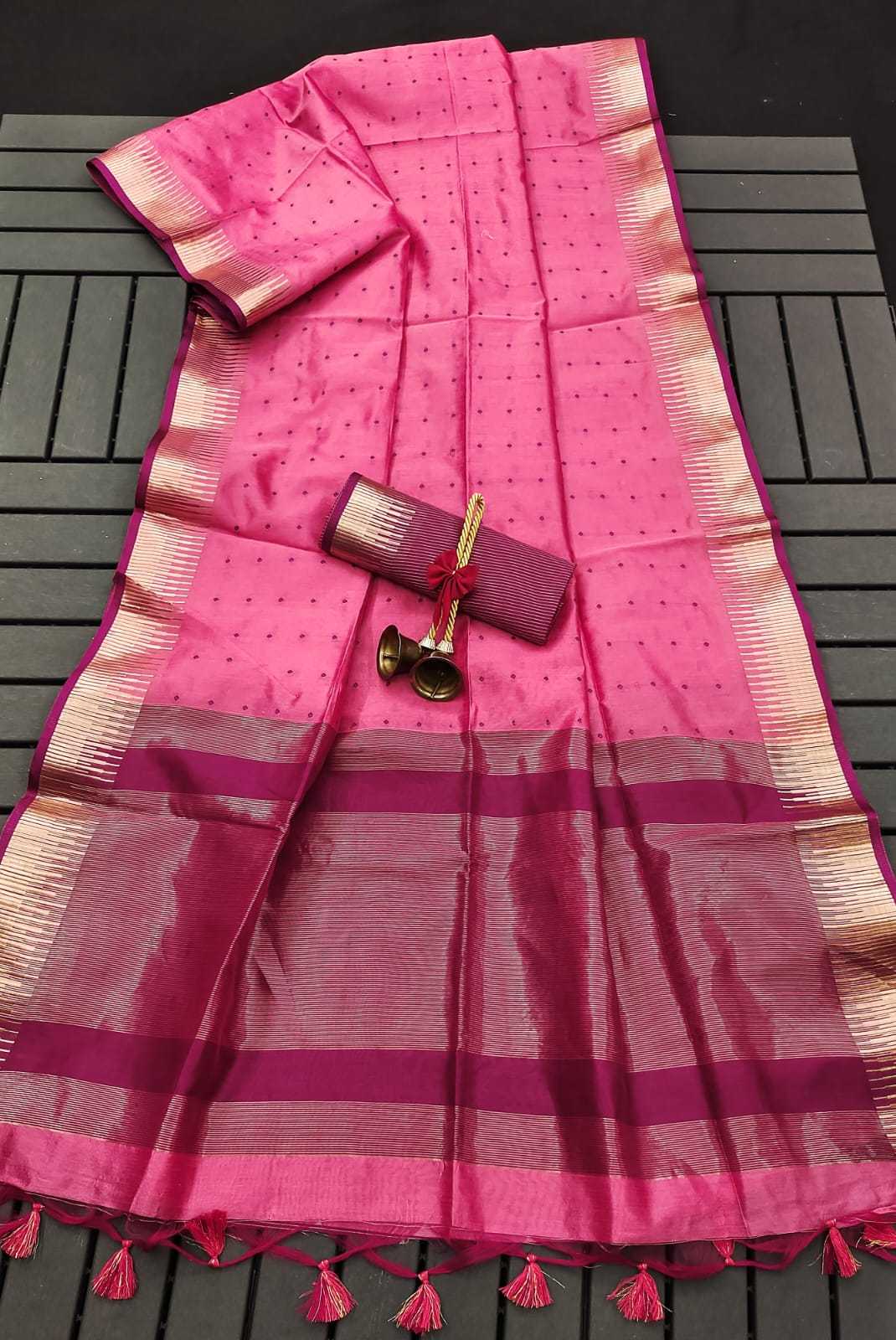 Ynf Tussar Silk KESH484 108 Sarees Festive Collections Wholesale Traditional Sarees Tussar Sarees Bandhani Sarees Manufacturer- Kapda Export